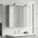 Vannitoa peeglikapp Betoonhall 73,5 x 16 x 62,5 cm Tehispuit