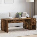 Kohvilaud suitsetatud tamm 101,5 x 50 x 37 cm tehispuit