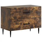 &Ouml;&ouml;lambi kapp Suitsutatud tamm 62 x 34,5 x 47,5 cm Tehispuit