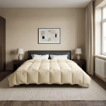 T&auml;ispika aasta tekk Rapistatud cream 240 x 260 cm Mikrokiud