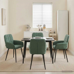S&ouml;&ouml;gitoa Toolid 4 pcs Samet Mere Roheline 57 x 50 x 85 cm