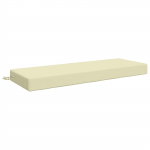 Istmepadi SOEST 100% Pol&uuml;ester Kreemjas 120 x 40 x 10 cm