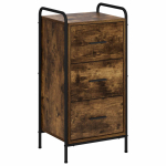 Kapp suitsutatud tamm 97 x 33 x 81 cm tehispuit