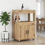 Baari Rattur Artisan tamm 60 x 39,5 x 89 cm Tehispuit