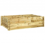 Taimelava 150 x 100 x 40 cm, immutatud puit