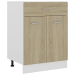 Alumine kapp, sonoma tamm, 60 x 46 x 81,5 cm, puitlaastplaat