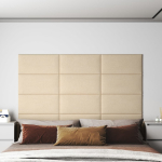 Seinapaneelid 12 tk, kreemjas, 60 x 30 cm, kangas, 2,16 m&sup2;