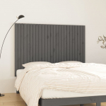 Seinale kinnitatav voodipeats, hall, 159,5x3x110 cm, m&auml;nnipuit