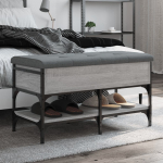 Jalatsipink, hall sonoma tamm, 82 x 42 x 45 cm, tehispuit
