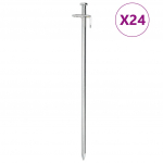 Telgivaiad 24 tk, 30 cm 8 mm, tsingitud teras