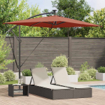 P&auml;ikesevari LED -ribatuledega terrakota 294 x 200 x 270 cm