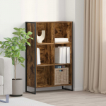 Raamaturiiul Suitsu tamm 99.5 x 30 x 108.5 cm Tehispuit