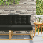 V&auml;ljas Keskmine Diivan padjaga Valge 79 x 83 x 73 cm teras