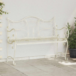 Aiapink 2-Istekohtade arv 114 x 56,5 x 90 cm Teras Antikvalge