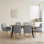 S&ouml;&ouml;gitoa Toolid 6 pcs kangas Helehall 60 x 56 x 96 cm