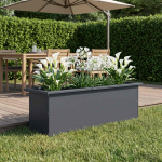 LED-valgustusega lillekast antriit 30 x 100 x 30 cm teras