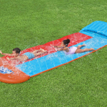 Bestway h2ogo vee liugrada tsunami splash ramp double slide