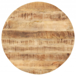 Lauaplaat tugevast mangopuidust, &uuml;mmargune, 15&ndash;16 mm 50 cm