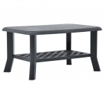 Diivanilaud, antratsiithall, 90 x 60 x 46cm, plast