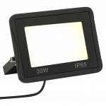 LED-prožektor 30 W, soe valge