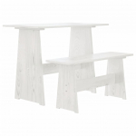 S&ouml;&ouml;gilaud pingiga "reine", valge, m&auml;nnipuit