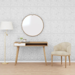 Seinapaneelid 24 tk, valge, 50 x 50 cm, xps 6 m&sup2; amet&uuml;st
