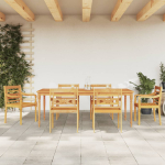 7-osaline aiam&ouml;&ouml;bli komplekt, tiikpuu