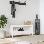 Esikupink, valge, 100 x 28 x 45 cm, t&auml;ispuidust, m&auml;nd