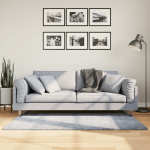 K&otilde;rge narmaga shaggy vaip "pamplona", sinine, 80x150 cm