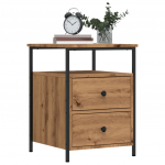 &Ouml;&Ouml;KAPID 2 TK ARTISAN OAK 44X45X60 CM ENGINEERED WOOD