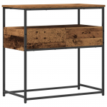 Konsoollaud sahtliga vana puit 75 x 40 x 75 cm tehispuit