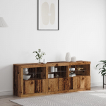 KAPP LED TULEDEGA VANA PUIDU 181,5X37X67 CM T&Ouml;&Ouml;TLEMATA PUIT