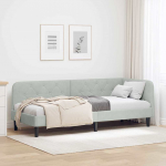 Nurga voodiraam Helehall 80 x 200 cm Samet