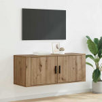 Seinale kinnitatav TV kapp K&auml;sit&ouml;&ouml;puu 100 x 34,5 x 40 cm