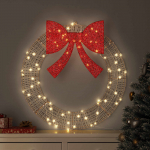 K&uuml;&uuml;nlap&auml;rg koos 60 led-iga soe valge 76 x 76 x 8 cm pet