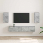 TV Seina Kapp 2 tk Betoon 30 x 31 x 60 cm Tehispuit