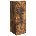 Seinale kinnitatav kapp Suitsutatud tamm 33 x 34,5 x 94 cm