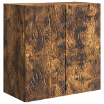 Seinale kinnitatav kapp Suitsutatud tamm 59 x 31 x 60 cm