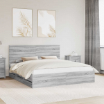Voodiraam sahtliga peaga hall sonoma 200 x 200 cm inseneripuit
