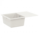 Kraan valge 670 x 460 mm 80% kvarts ja 20% vaik
