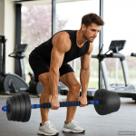 2-in-1 hantli komplekt 40kg Must ja Sinine Cement ja Raudsavi
