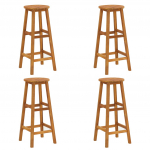 Baaritoolid 4 tk, toekas akaatsiapuit