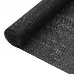 Privaatsusv&otilde;rk, must, 3,6 x 50 m, hdpe, 75 g/m&sup2;