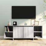 Telerialus, hall sonoma tamm, 130 x 35 x 50 cm, puitlaastplaat