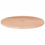 &Uuml;mmargune lauaplaat, &oslash;50x1,5 cm, t&ouml;&ouml;tlemata tammepuit