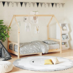 Lastevoodi raam, 80 x 160 cm, m&auml;nnipuit