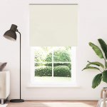 Pimendav ruloo koltunud valge 120x230 cm kanga laius 116,6 cm