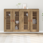 Wall mounted cabinets 2 tk artisan oak 69,5x34x90 cm t&ouml;&ouml;deldud puit