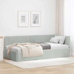Nurgavoodi raam peaga Helehall 100 cm x 200 cm Samet