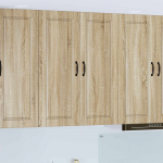 K&ouml;&ouml;gikapp riiuliga sonoma tamm 80 x 31 x 100 cm tehispuit